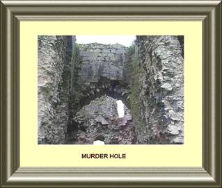 Denbigh Castle, Wales - Murder Hole